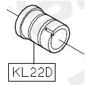 Siruba 757Ux Втулка KL22D (original)