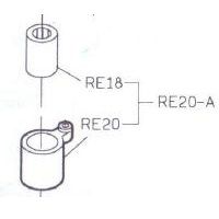 Siruba R718/R728 Втулка стержня лапки RE20-A (original)