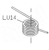 Siruba 818F-NF Пружина механизма обрезки LU14 (original)