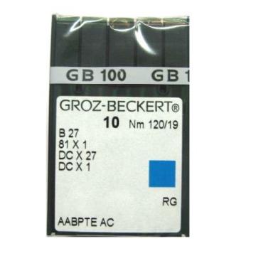 Игла Groz-beckert DCx27 RG (Bx27 RG) №  80/12