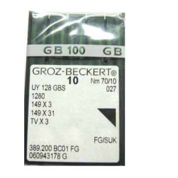 Игла Groz-beckert UYx128GBS FG/SUK № 120/19